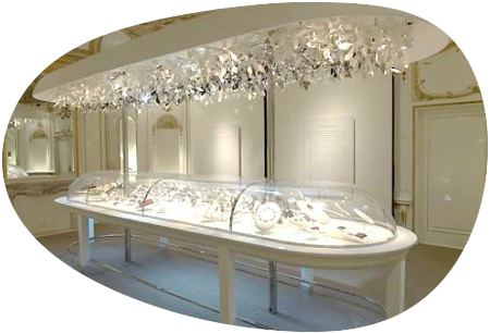 Vitrine, soufflage, plastique